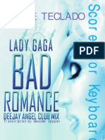 Lady Gaga Bad Romance Violin Sheets