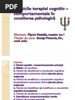 Terapia Cognitiv Comportamentala