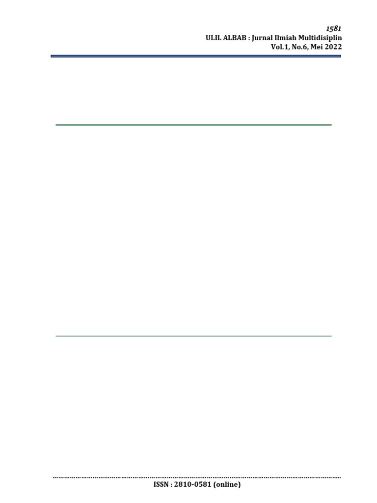 Ulil Albab Fara Sofia | PDF