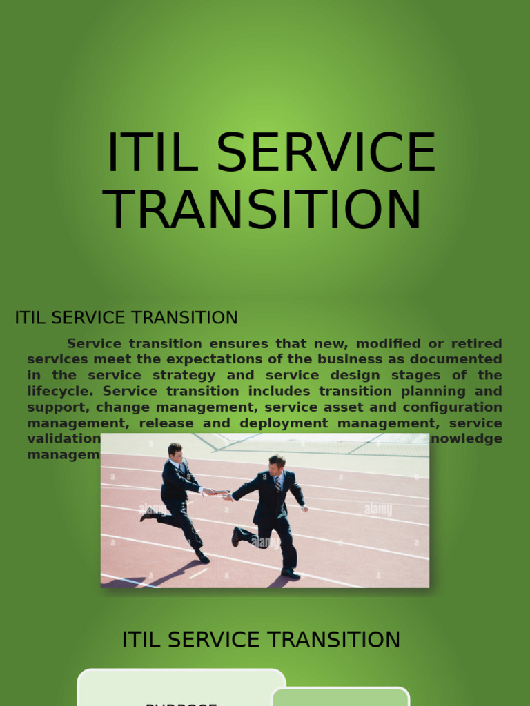 Service Transition | PDF