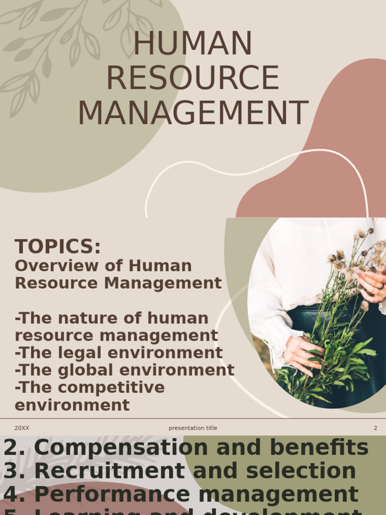 Human Resource Management | PDF