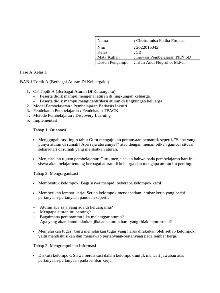 Tugas Pertemuan 1 | PDF
