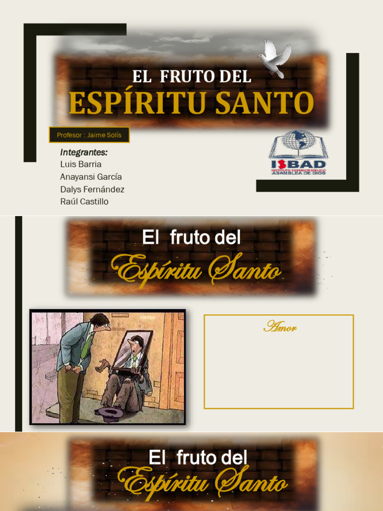 El Fruto Del Espiritu Santo | PDF
