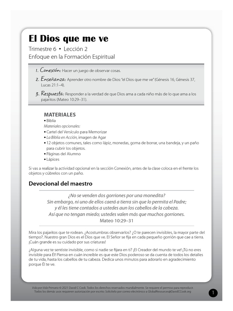 Lección | PDF