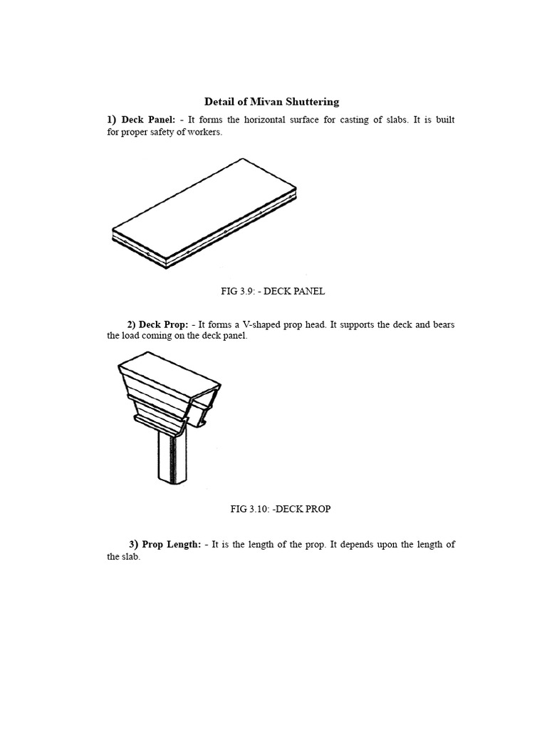 Detail of Mivan Shuttering | PDF