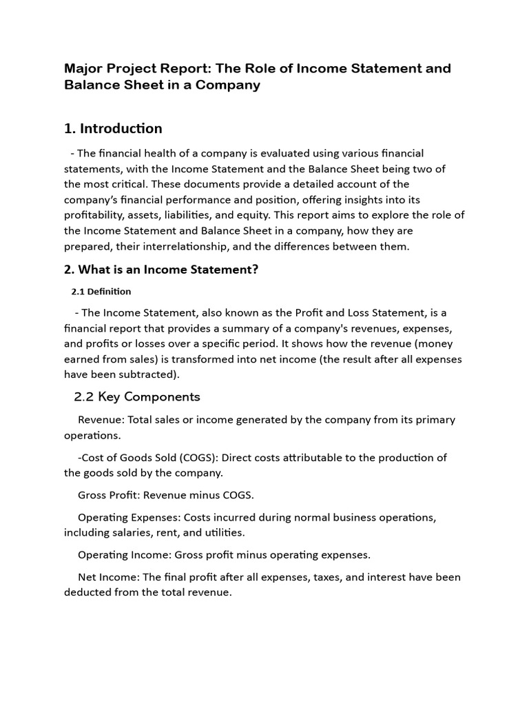 Major Project Report | PDF