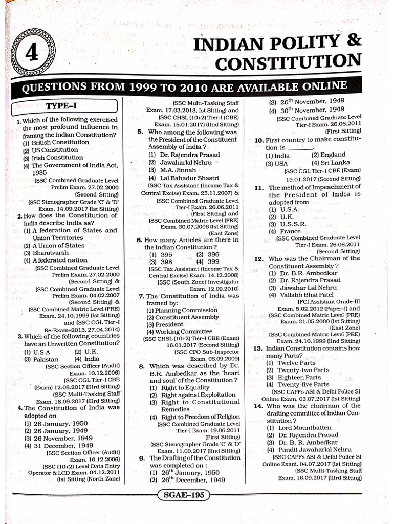 Indian Ppolity & Constitution | PDF
