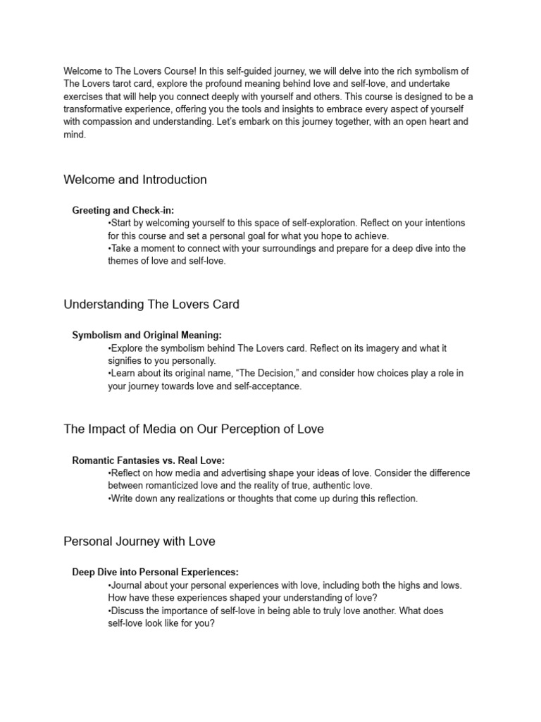 The lovers course pdf