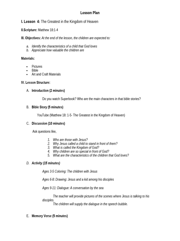 Lesson 4 | PDF