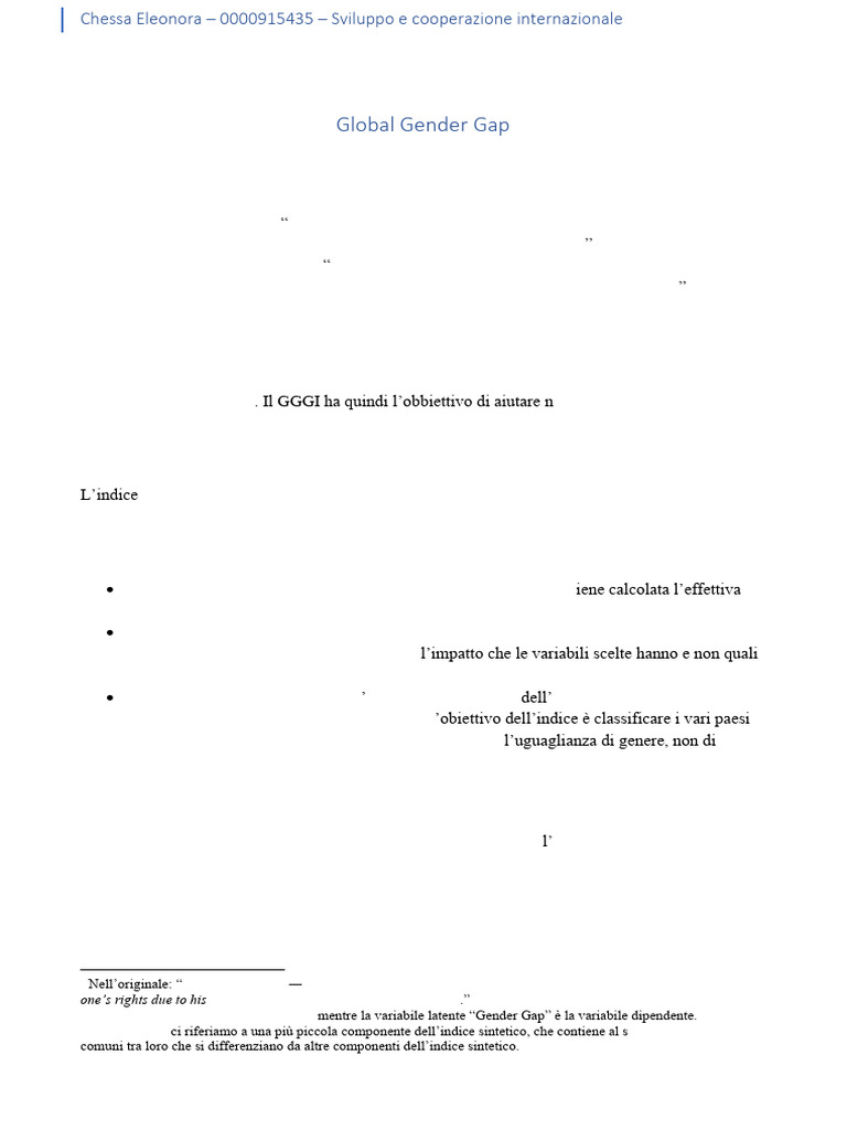 Global Gender Data Gap | PDF | Sexism | Gender Studies
