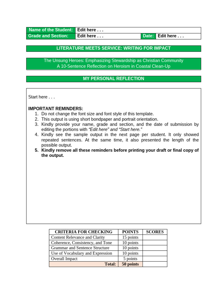 English Integration With Other Subjects Template | PDF