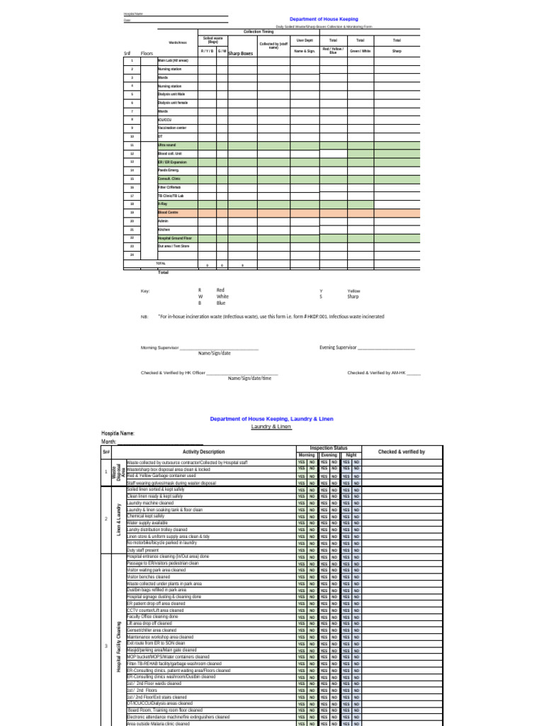 HK Forms Assessment | PDF