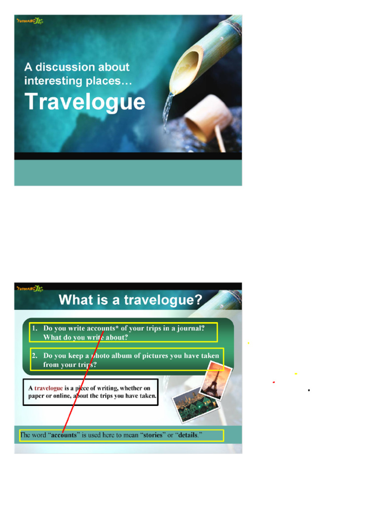 Tutor Abc English Learning Slide | PDF