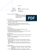 Lesson Plan On Listening 8 - IX - Smt2