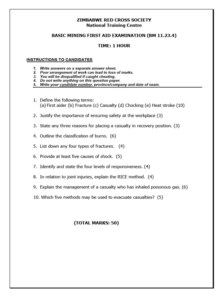 BMFA Exam 11.23.4 | PDF