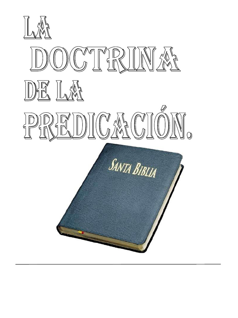 La Doctrina de La Predicación | PDF
