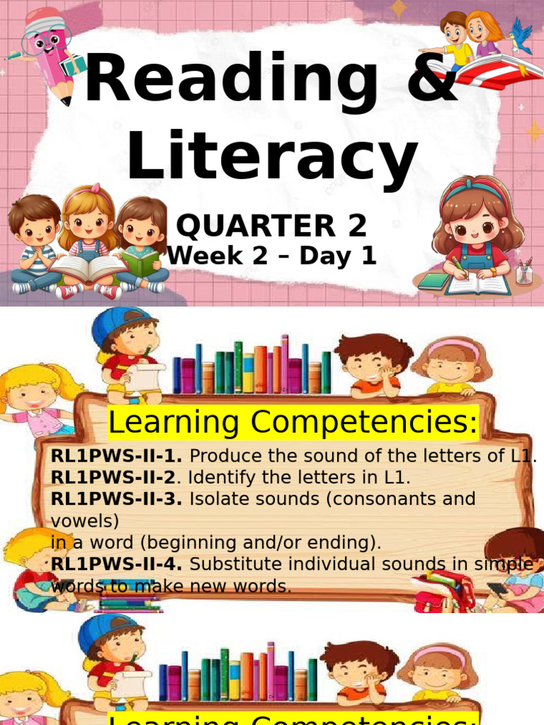 Reading Literacy q2 Week 2 Day1 | PDF