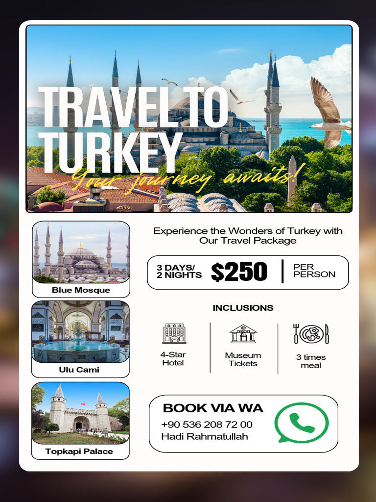 Travel Turkey Brosur | PDF