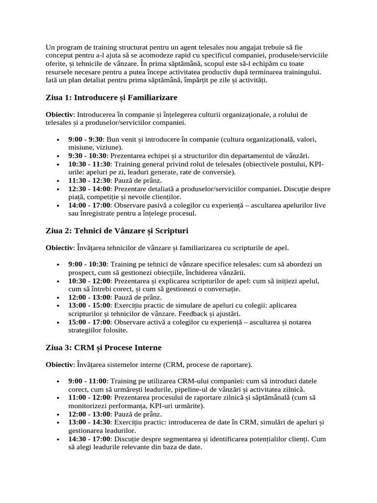 Telesales Induction | PDF