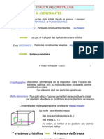 Structure Cristalline