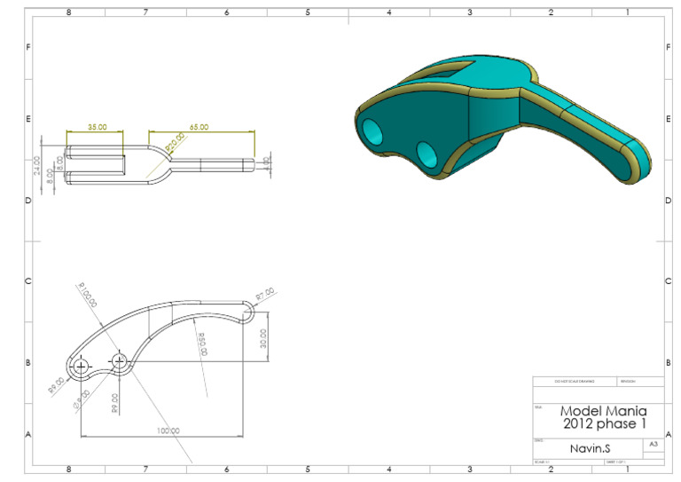Model Mania 2012 Phase 1 | PDF
