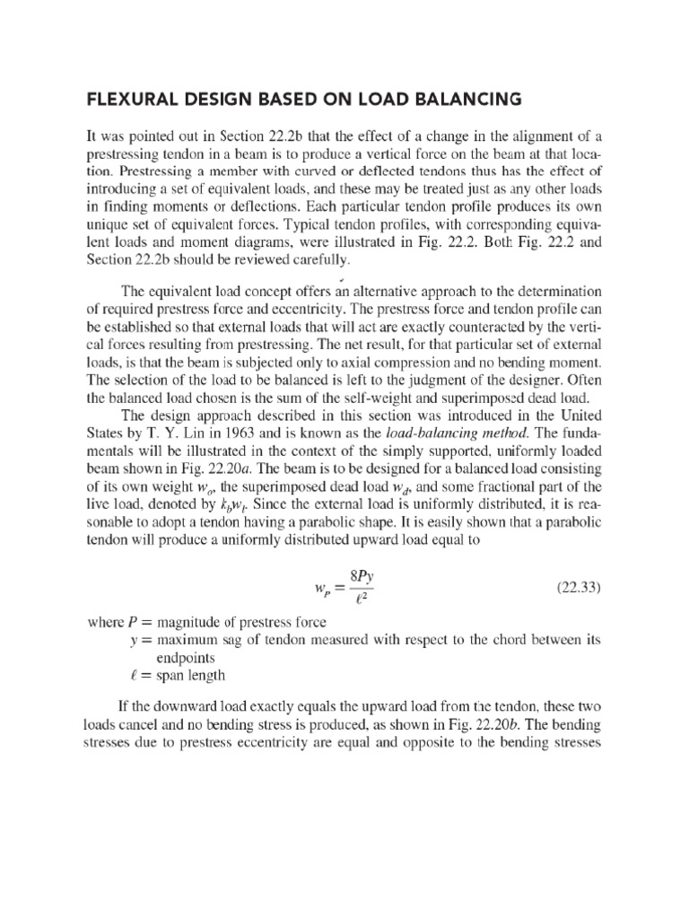 Load Balancing Method 1 | PDF | Beam (Structure) | Stress (Mechanics)
