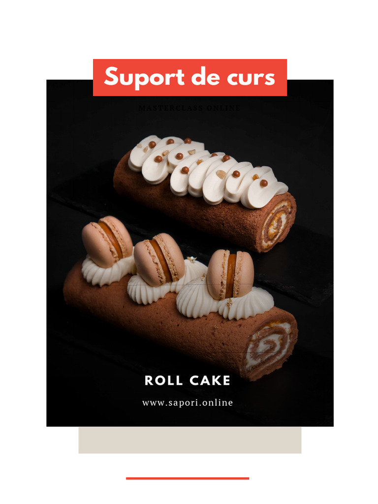 Roll Cake - Suport de Curs | PDF