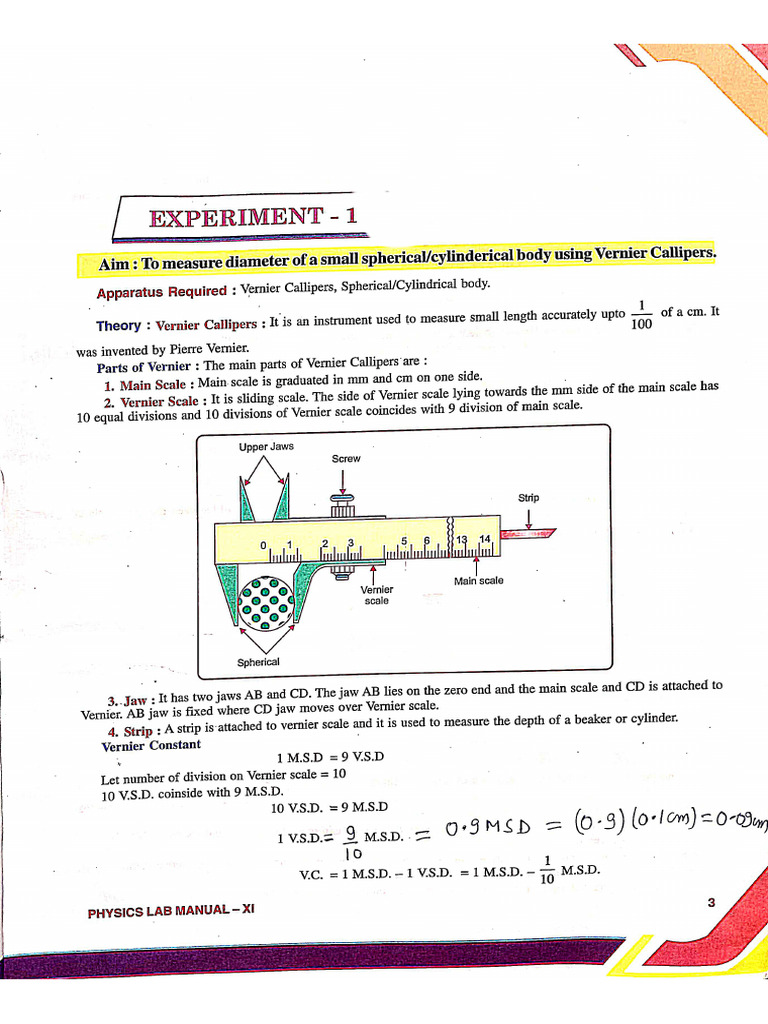 Experiment 1 | PDF
