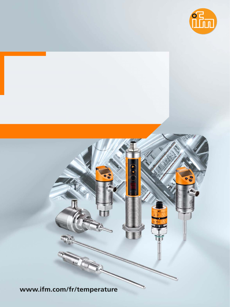 Ifm Brochure Overview Temperature 2018 FR | PDF