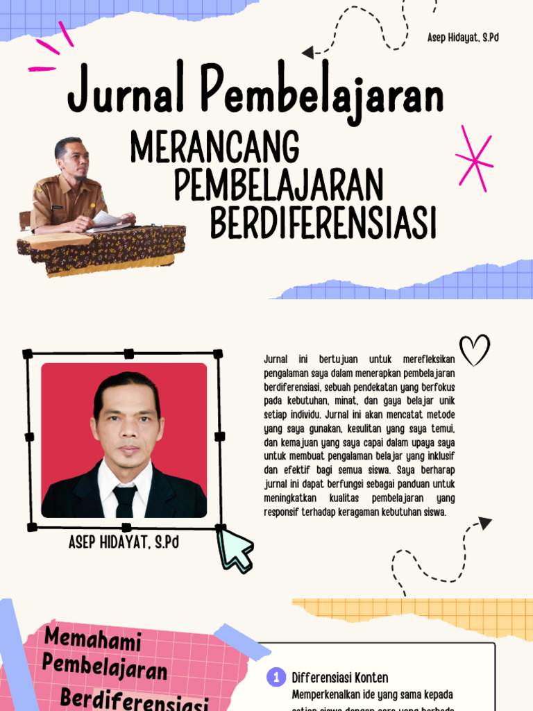 Jurnal Pembelajaran Berdiferensiasi Fix | PDF