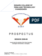 Ccet Degree Prospectus 2008-09