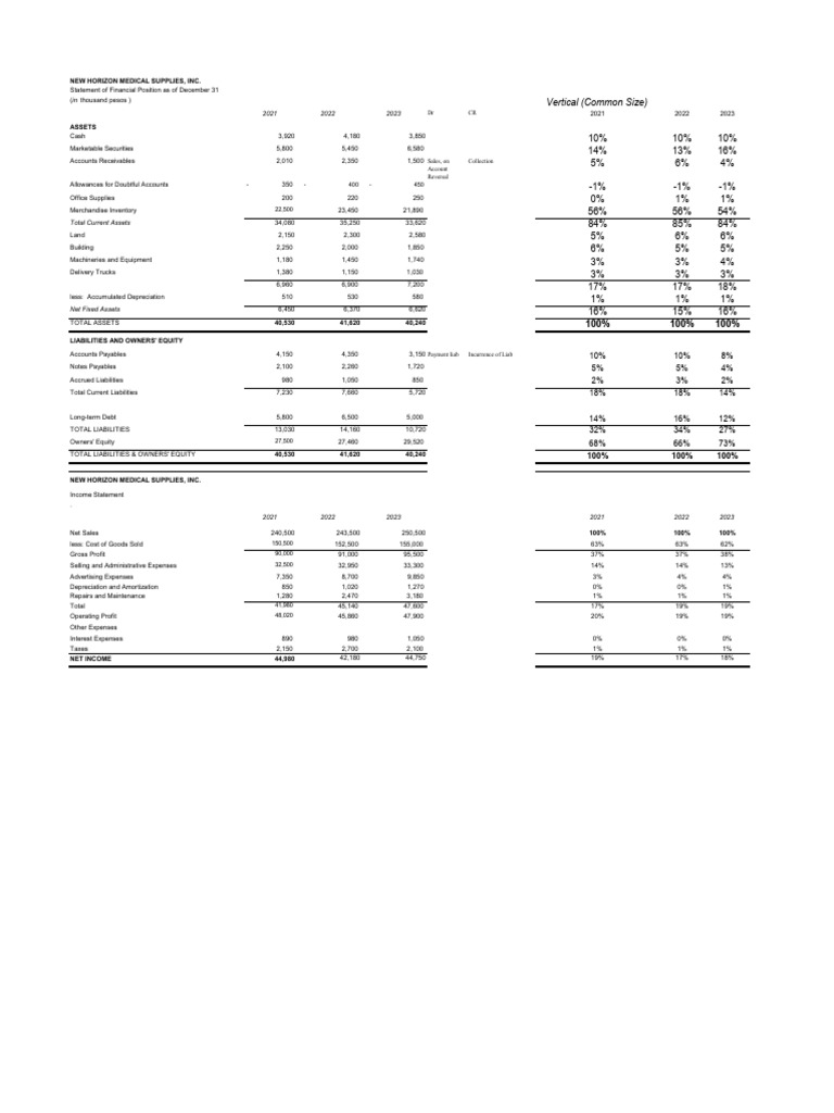 Financial Statements Analysis | PDF