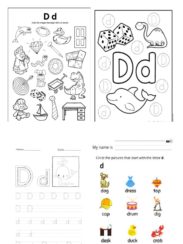 Letter D | PDF