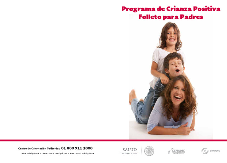 Taller de Crianza Positiva Portada Folleto para Padres | PDF