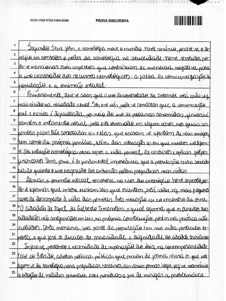 Modelo de Redacao L42nic | PDF