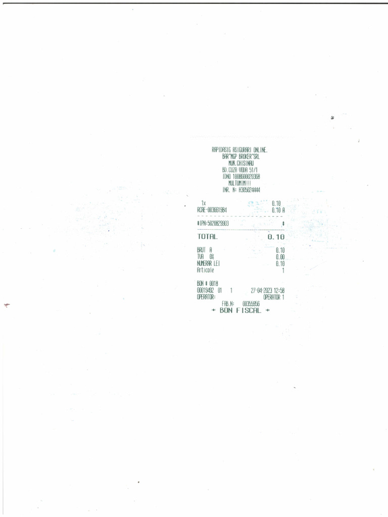 Bon Fiscal Rapidasig PDF