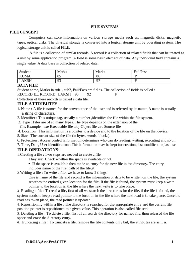Unit 4 Os | PDF