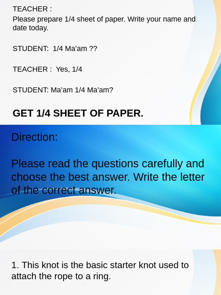 Quiz Grade 9 Pdf