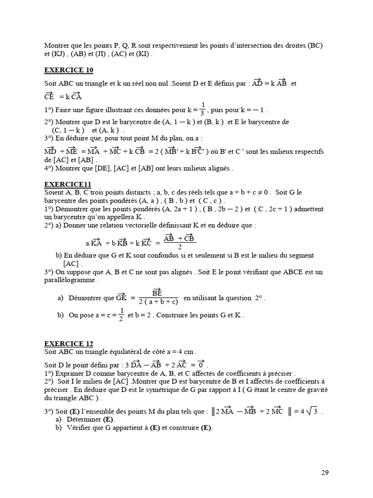 TD 2nd S Maths-3-5 | PDF