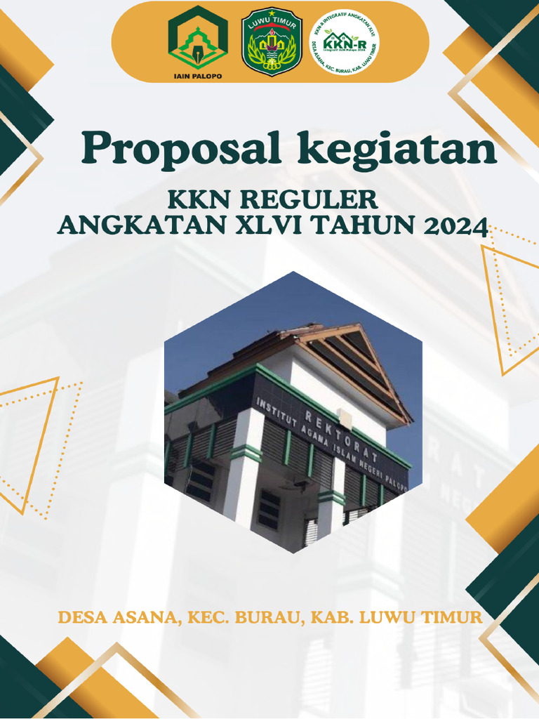 Proposal Kegiatan KKN | PDF