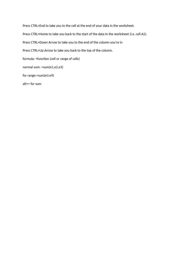 Excel Coursera | PDF