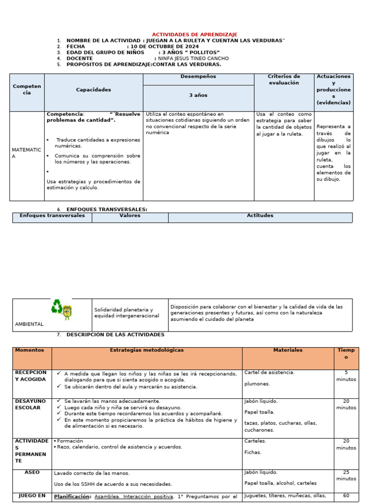 Sesión 10 de Octubre 2024 | PDF