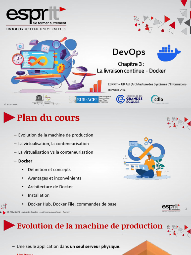 DevOps 3 - Livraison Continue - Docker | PDF