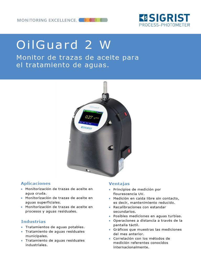 Catálogo Teqma OilGuard 2 W | PDF