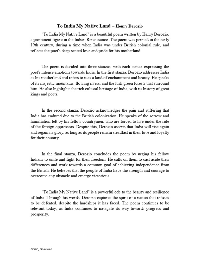 to-india-my-native-land-pdf