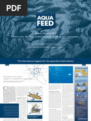 The Effects Of Dissolved Oxygen On Fish Growth In Aquaculture Gill Diffusion