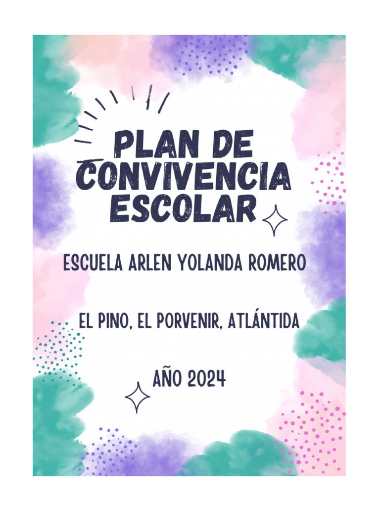 Estrategias para Mejorar la Convivencia Escolar | PDF | Escuelas ...