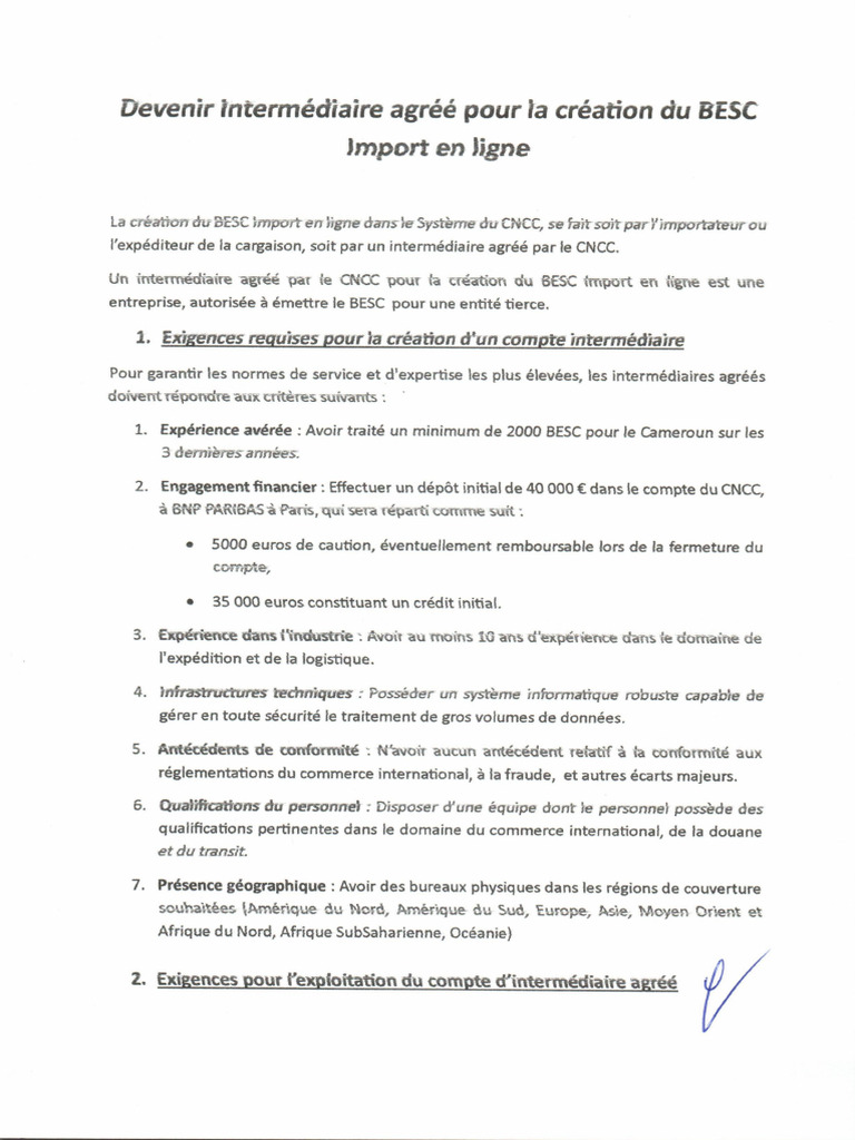 Avoir Un Cpte Besc en Ligne | PDF