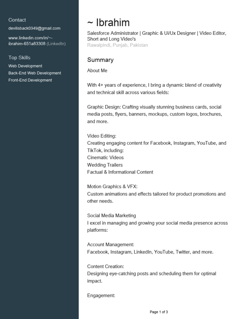 Profile | PDF
