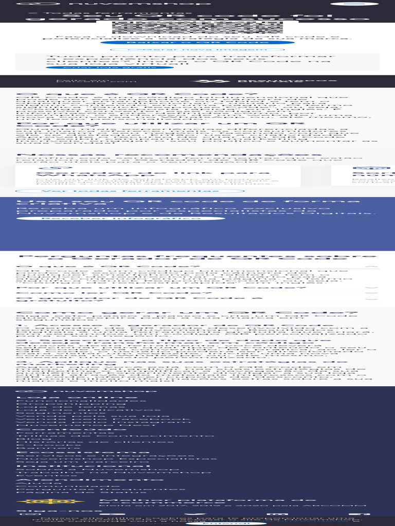 Gerador de qr code gerar qr code gr tis online e r pido 4 pdf
